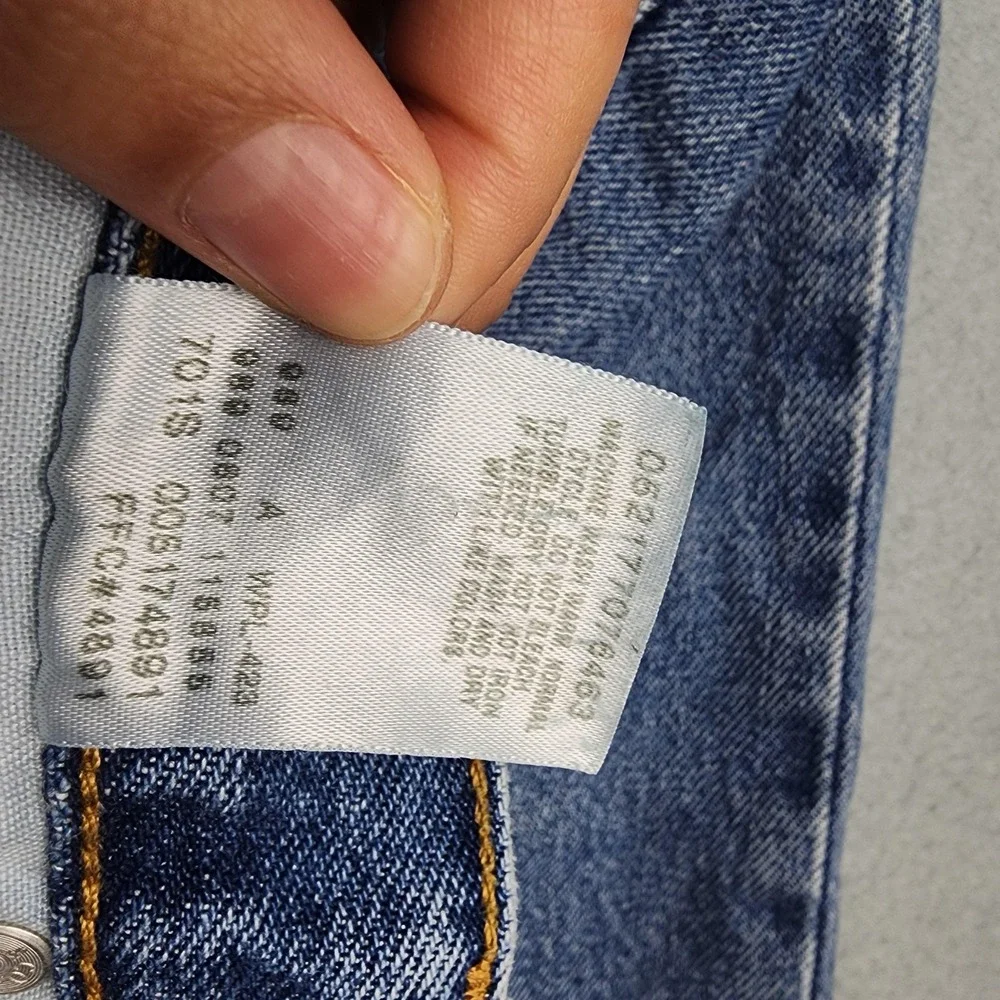 Levi's 517 Bootcut Jeans Mens 3(36)x30 Medium Wash Blue Cotton Denim Casual
